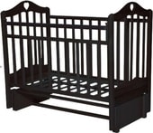 Детская кроватка Антел Каролина-5 (венге)