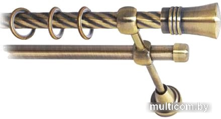 Lm Decor Гиро (антик, витая, 1.6м 16мм, 2 ряда)