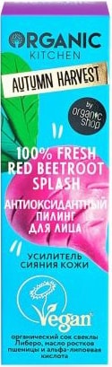Organic Kitchen Пилинг для лица 100% Fresh Red Beetroot Splash 30 мл