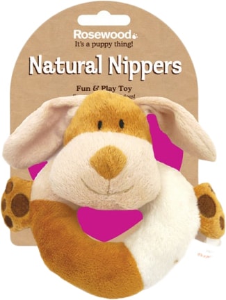 Игрушка для собак Rosewood Natural Nippers Cuddle Plush Ring 20536
