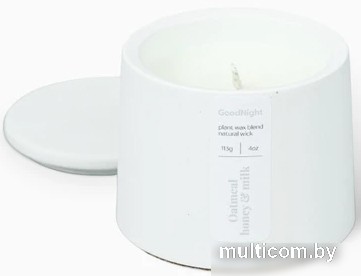 Ароматизированая свеча GoodNight Oatmeal Honey & Milk 396082 (113 г)