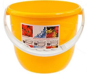 Ведро Berossi Practic ИК 14934000 10 л (желтый)