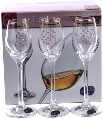 Набор рюмок Bohemia Crystal Viola 40729/Q9104/60