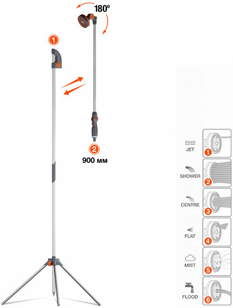 Душ на штанге Daewoo Power DGS 3000