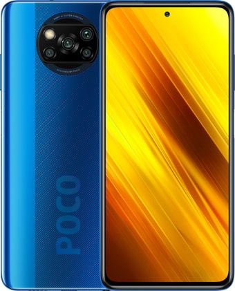 Смартфон POCO X3 NFC 6GB/128GB международная версия (синий)