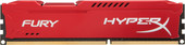 Оперативная память Kingston HyperX Fury Red 8GB DDR3 PC3-14900 (HX318C10FR/8)