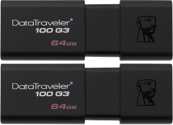 USB Flash Kingston DataTraveler 100 G3 2x64GB