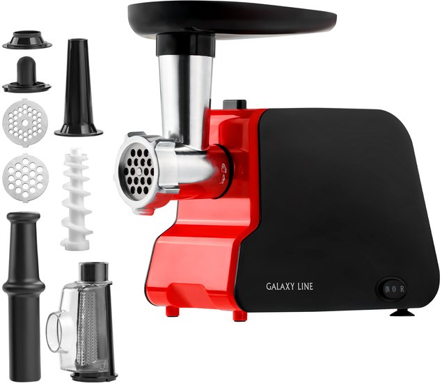 Мясорубка Galaxy Line GL2418 (красный)