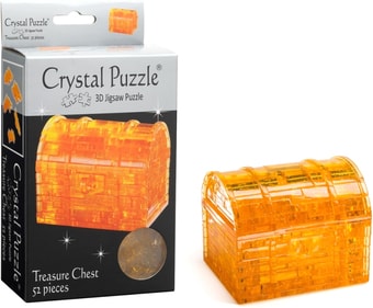 3Д-пазл Crystal Puzzle Сундук 90007