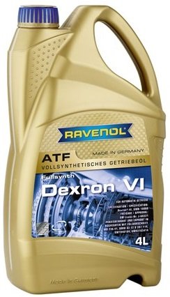 Трансмиссионное масло Ravenol ATF Dexron VI 4л