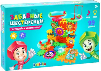 Конструктор Zabiaka Забавные шестеренки 3685391