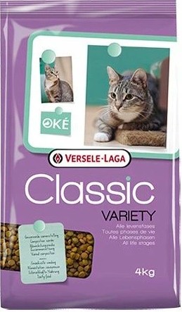 Сухой корм для кошек Versele Laga Oke Classic Variety 4 кг