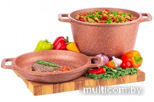 Казан Elan Gallery Гармония вкуса 120938 (бронза)