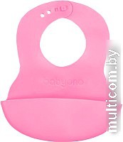 BabyOno 835 с регулируемой застежкой (розовый)