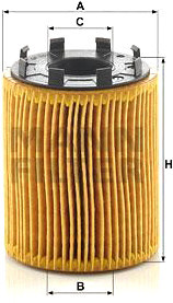 Масляный фильтр MANN-filter HU7041Z
