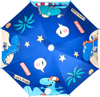 Складной зонт Белоснежка Веселые динозаврики 510-UM
