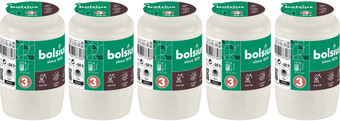 Набор свечей Bolsius Ритуальные масляные Copmo rc3 rspo mb 3 дня горения (белый)