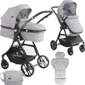 Универсальная коляска Lorelli Starlight 2019 (2 в 1, grey)