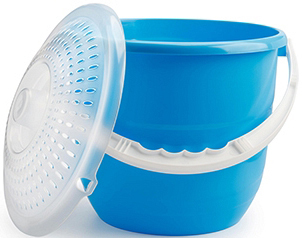 Ведро Berossi Practic Lux ИК 15447000 (голубой)