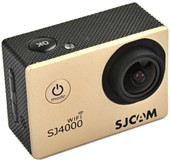 Экшен-камера SJCAM SJ4000 WiFi (золотистый)