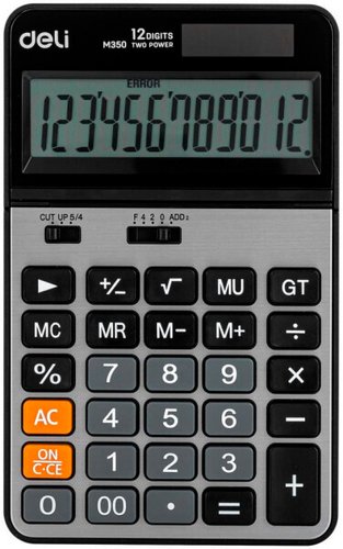 Калькулятор Deli EM350