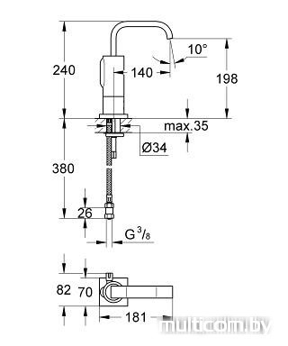 Смеситель Grohe Allure [36098000]