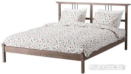 Кровать Ikea Рикене 209x161 (серо-коричневый, без основания) [901.900.53]
