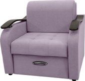Кресло Сириус Лидер-2 ППУ 95x110 (Eva 13 велюр светло-фиолетовый)