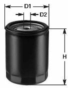 Масляный фильтр Clean filters DO 924/A