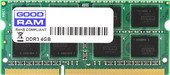 Оперативная память GOODRAM 4GB DDR3 SO-DIMM PC3-12800 [GR1600S3V64L11/4G]