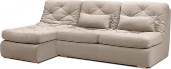 Угловой диван Mio Tesoro Борнео с оттоманкой (Velutto 18)