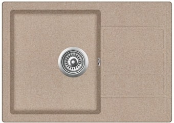 Кухонная мойка ZorG ECO 2 (бежевый)