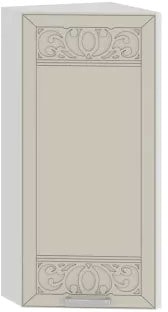 Шкаф навесной Трия Долорес 1В3Т (крем)
