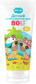 Крем солнцезащитный Family Cosmetics Mini Me солнцезащитный 0+ SPF 80+ 100 мл