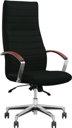 Кресло Nowy Styl IRIS steel chrome MPD ECO-30 1.031 (черный)