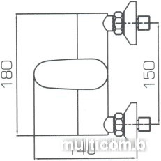 Смеситель Bravat Pure F9105161C-01