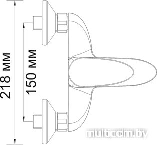 Смеситель Wasserkraft Leine 3501