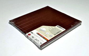 Металлический канал для переплета OPUS Classic 217x16 мм OCH1621710BOR (10 шт, бордовый)