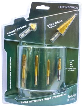 Набор сверл RockForce RF-44731 (6 шт)