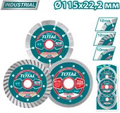 Набор отрезных дисков Total TAC2136115 (3 шт)