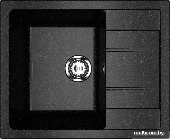 Кухонная мойка Ulgran U-607 (черный)
