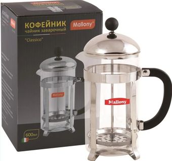 Френч-пресс Mallony Сlassico T002-600ML 950144