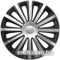 Набор колпаков на диски Versaco Trend 14" 14TRENDSB (4шт, серебристый/черный)