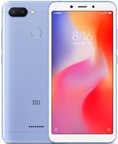 Смартфон Xiaomi Redmi 6 3GB/64GB международная версия (голубой)