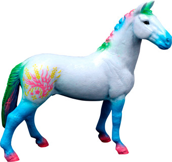 Фигурка Masai Mara Мир фэнтези. Сказочная голубая лошадь MM206-429