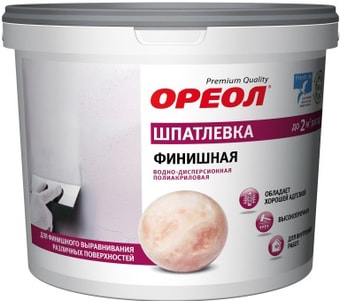 Шпатлевка Ореол Discont Финишная 1.5 кг (белый)
