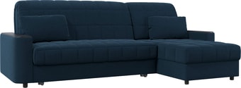 Угловой диван Moon Trade Даллас 018 угловой 003547 (синий)