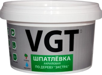 Шпатлевка VGT Экстра по дереву (1 кг, дуб светло-серый)