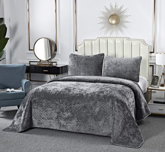 Sofi De MarkO Патрисия 160x220 Пок-П-160x220с1 (серый 1)