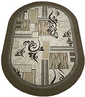 Ковер для жилой комнаты БелКа Лайла Де Люкс Овал 15839 10834 (1.4x1.9)